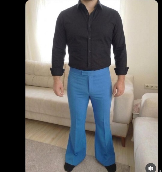 Erkeklere İspanyol paça pantolon yakışıyor mu, giyilir mi sizce?