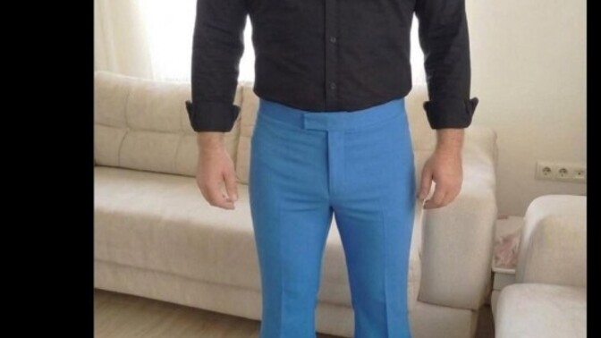 Erkeklere İspanyol paça pantolon yakışıyor mu, giyilir mi sizce?