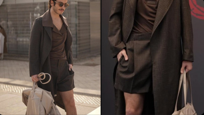 Boran Kuzum’un Paris Moda Haftası stili: Sokak şıklığında level atlamış mı? 😎✨