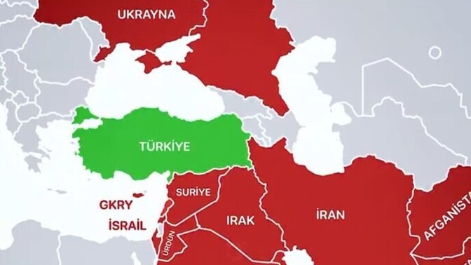 Her yer kan revan savaş icindeyken Türkiye'ye neden kimse saldırma curretinde bulunmuyor?