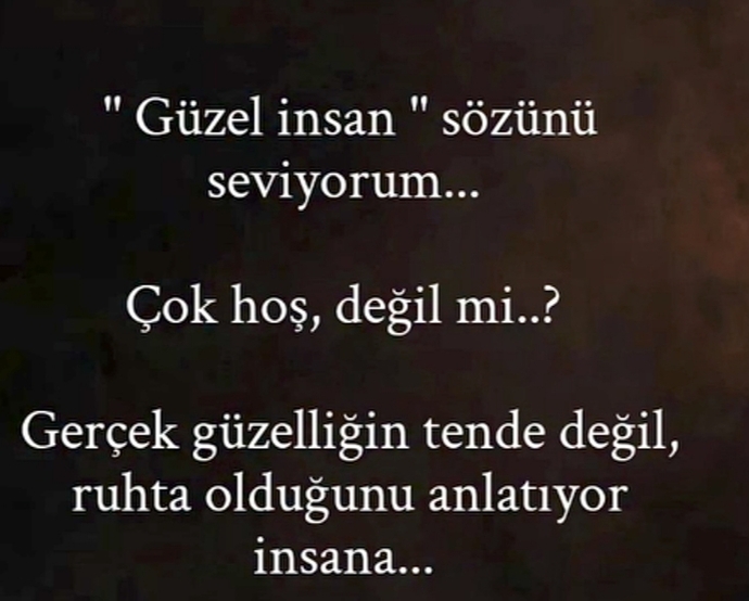 Sence gerçek güzellik tende midir yoksa ruhta mı?