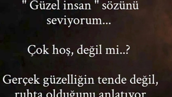 Sence gerçek güzellik tende midir yoksa ruhta mı?