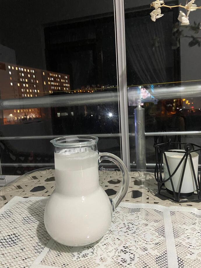 Balkonda buz gibi olmuşsss :)))