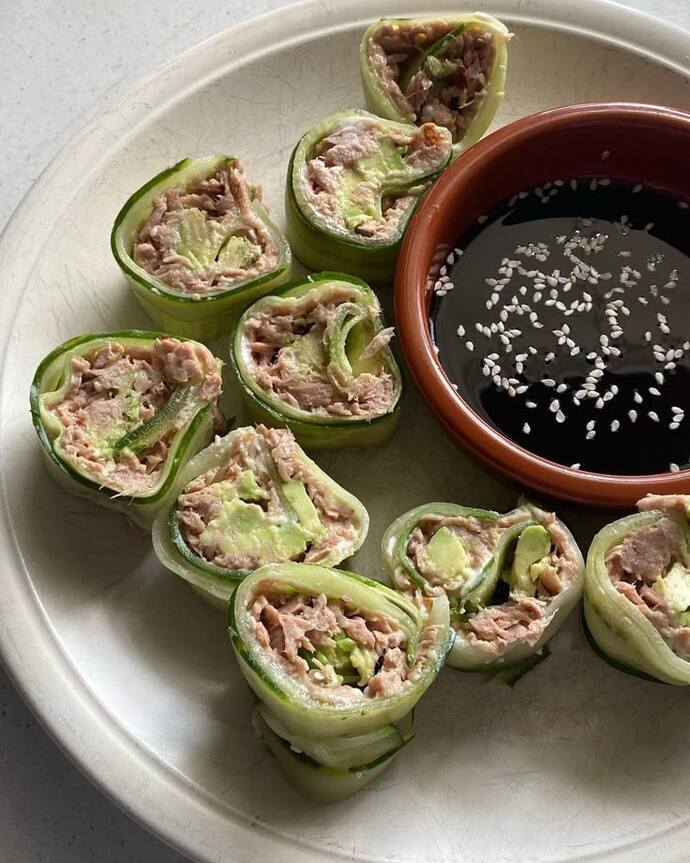 Salatalık sushi deneyen oldu mu?