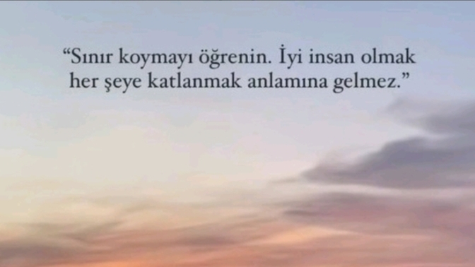 Hayatta her şeyin bir sınırı olmalı mı, sınır koymayı gerçekten biliyor musunuz?