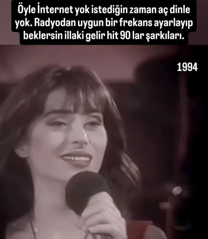 Sevdiğiniz 1 adet 90lar şarkısı?