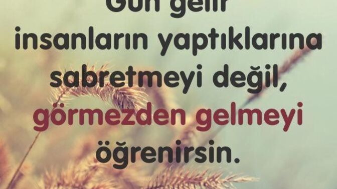 Sürekli görmezden gelen birine karşı tavrınız ne olur, umursamaz mısınız?