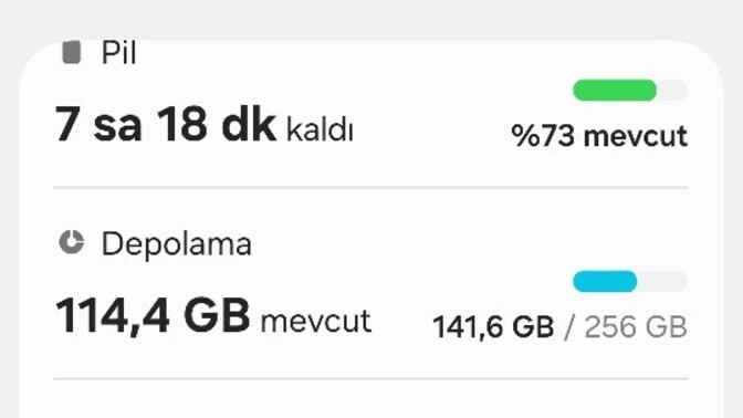 Telefonunuzun yazılımı Ne kadar Ram Bellek Kullanıyor?