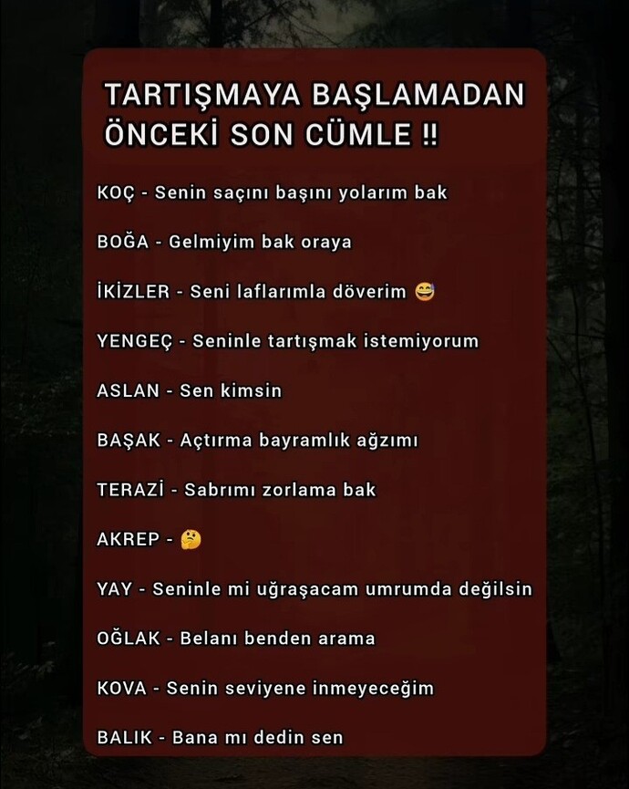 Kavga etmeye meyilli misinizdir?