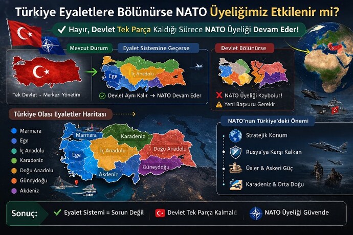 Türkiye, Eyaletlere Bölünürse Ne Olur?