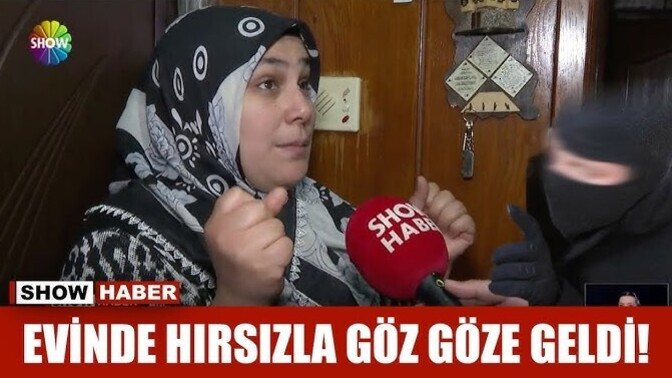 Gece uyandığınızda bir anda hırsızla göz göze gelseniz ne yaparsınız?