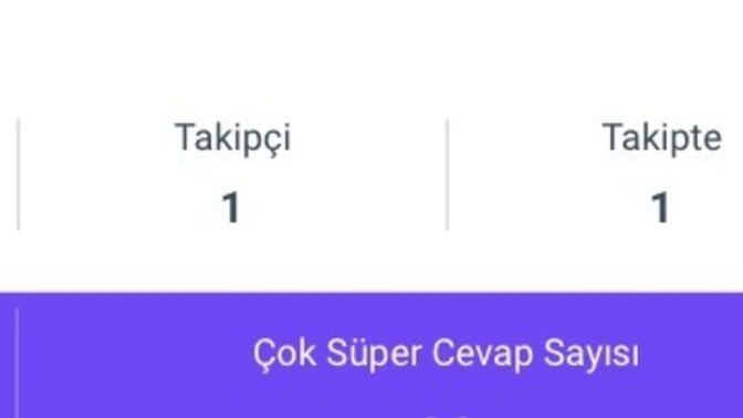 Bı profil sevgilisi var demek mi?
