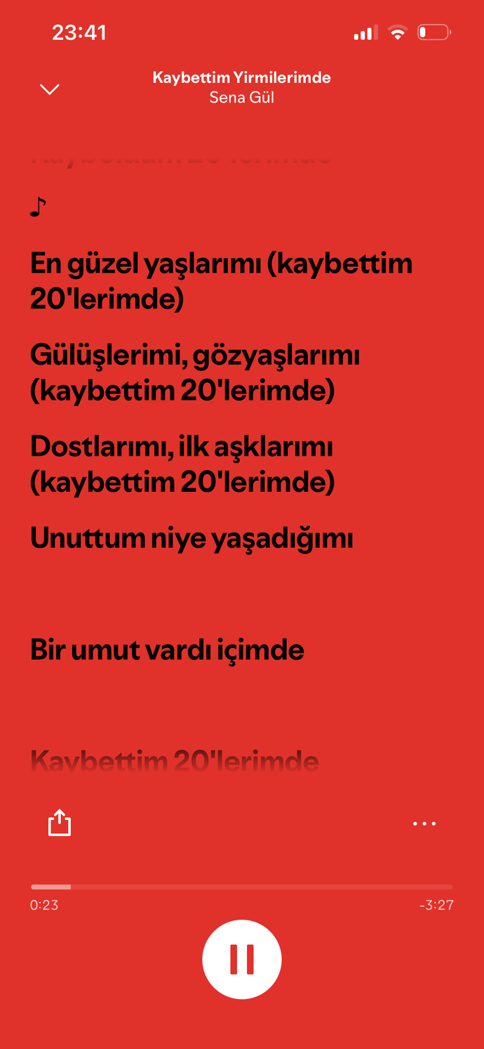 Soru aklıma bu şarkıyı getirdi 