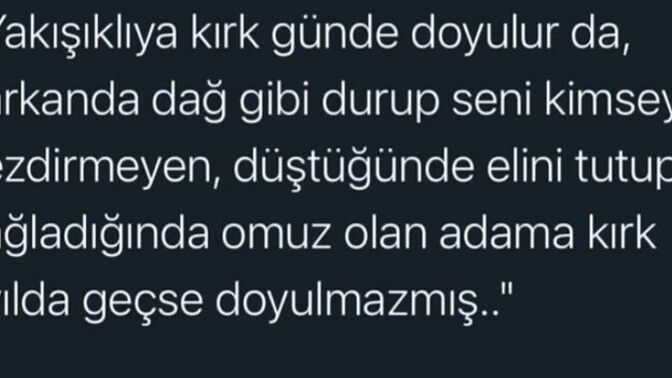 Arkanızda dağ gibi duran adamları, yakışıklı adamlar için mi hiç ettiniz kızlar 🥲?