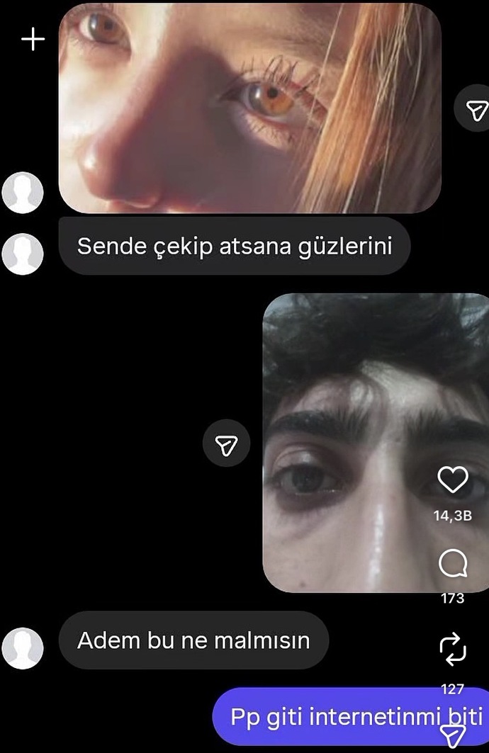 Gözleriniz güzel mi?