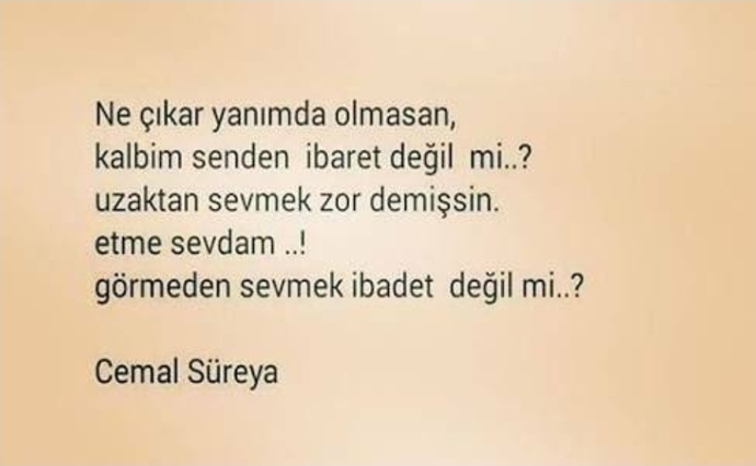Uzaktan sevebiliyor musunuz?