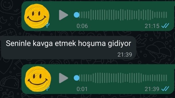 Kavga etmeyi dahi sevdiğiniz biri var mı? Var mıydı?