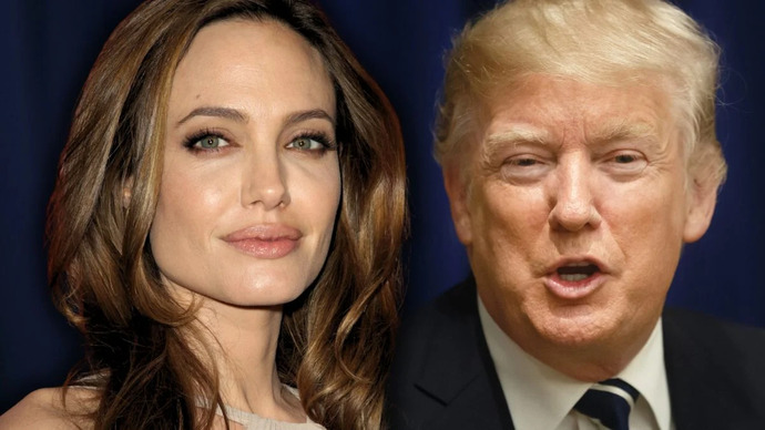 Donald Trump Angelina Jolie yi beğenmiyor muş 😂Angelina jolie sizce güzel mi?