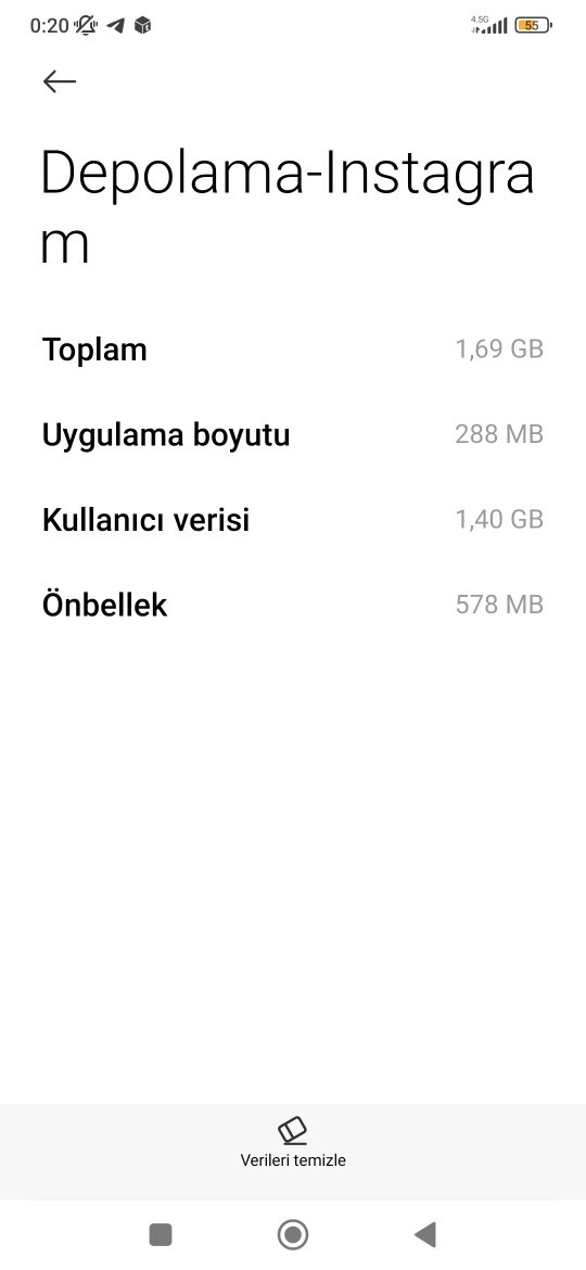 Telefon hafızası sürekli dolu diyor, önbellek nasıl güvenli temizlenir?
