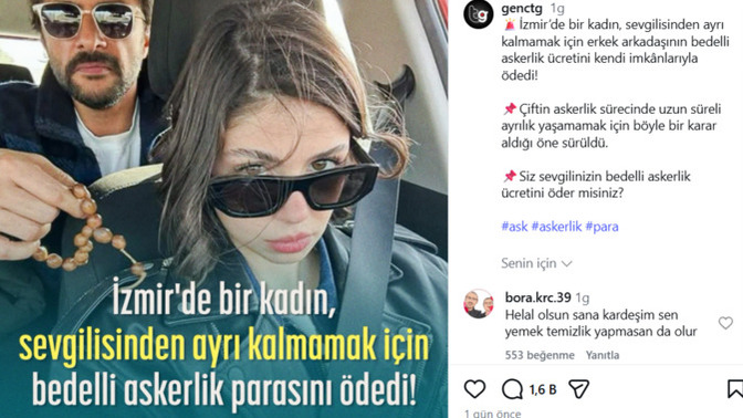 Sevgiliniz için bedelli askerlik parasını ödemek normal mi, sizce mantıklı mı?