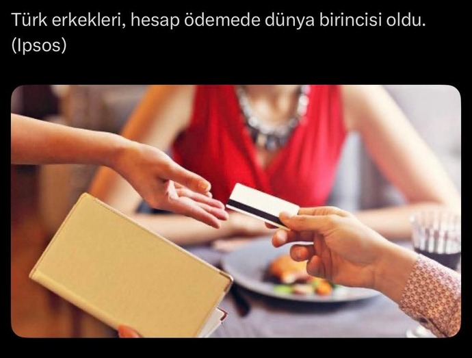 Her buluşmada hesabı erkek mi ödemeli?