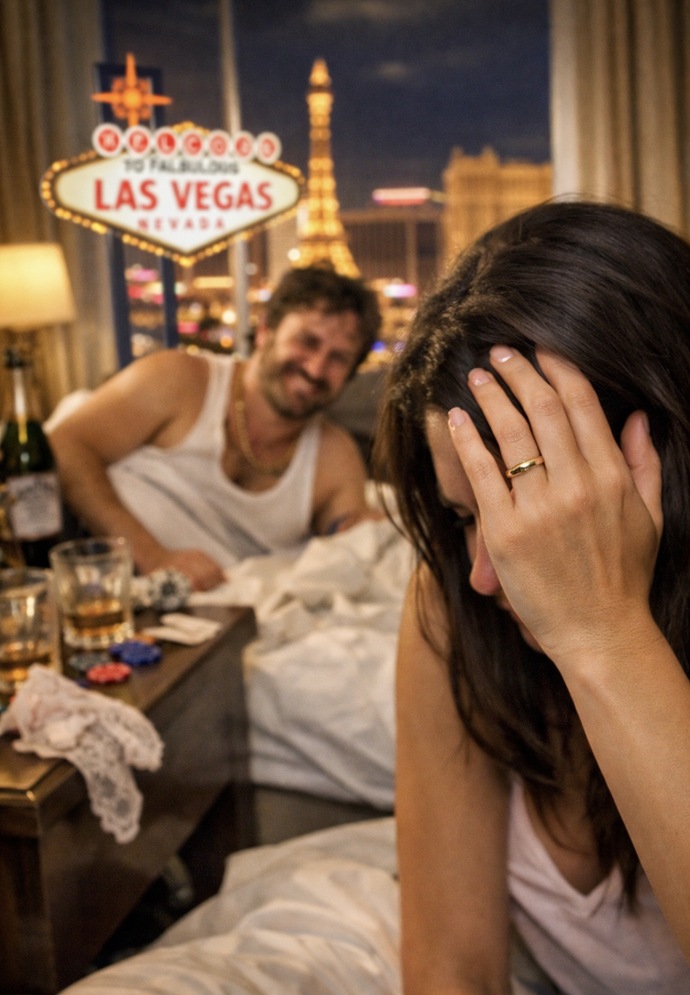 Vegas’ta sarhoşken evlenmişsin ve sabah yanında biriyle uyanıyosun?
