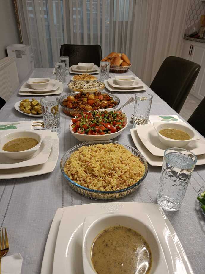 Iftarda neler yaptınız menüde ne var?