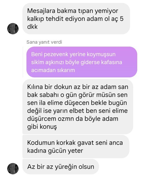 Bu soruma namuslu kişiler cevap versin sadece?
