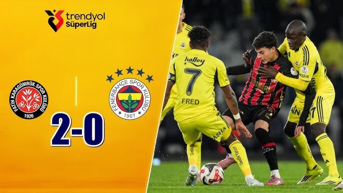 Karagümrük 2 - Fenerbahçe 0... Sarı lacivertliler lig sonuncusuna yenilerek ağır darbe aldı! Maçı nasıl buldunuz?