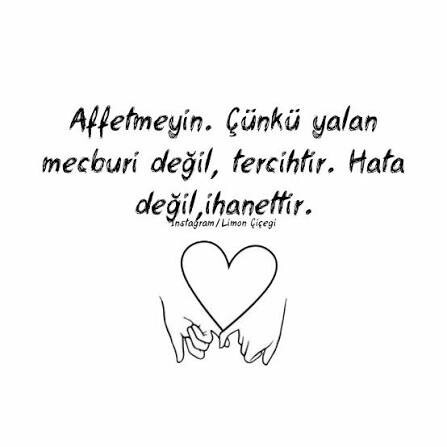 Yalanın affı olur mu?