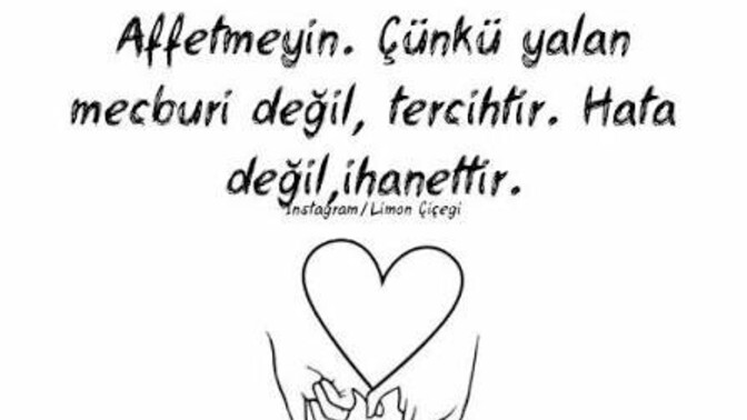 Yalanın affı olur mu?