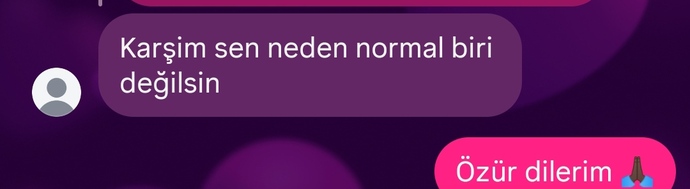 Niye böyle diyonuz ya