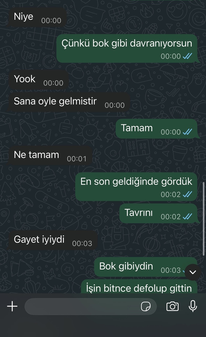 Eski sevgilimin tek derdi yakınlaşmak miydi?