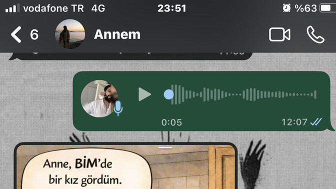 Acaba annem bana subliminal mesaj vermeye çalışıyor olabilir mi 😀?