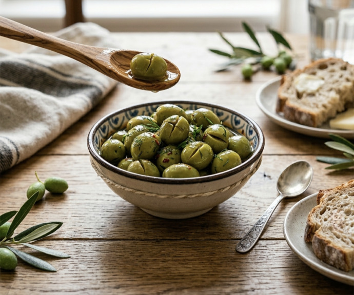Kırma yeşil zeytin sever misiniz?
