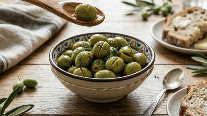 Kırma yeşil zeytin sever misiniz?