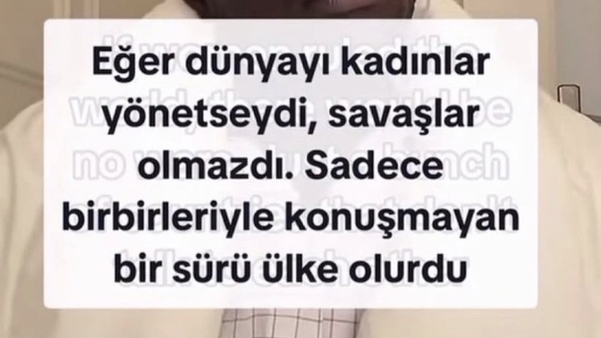 Dünyayı erkekler mi kadınlar mı yönetmeli sizce?