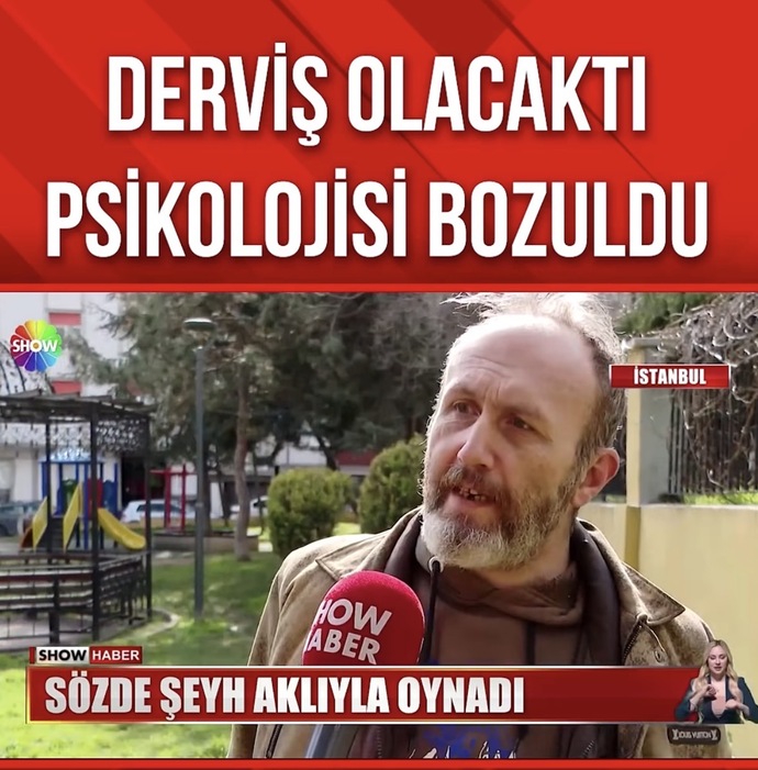 Sen derviş olamazsın dediler ciddilermiş