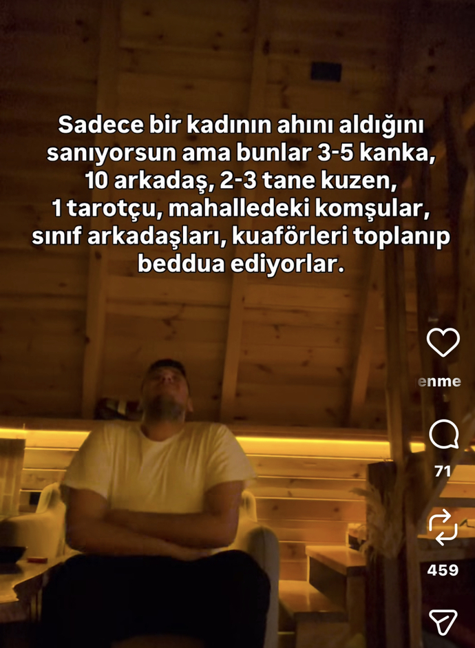 Beyler, bir kadının ahını almadan önce en az 100 kez düşünmeniz için bunu buraya bırakıyorum jdjd Hiç bir kadının ahını aldınız mı?
