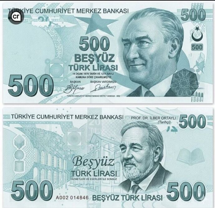 500tl de İlber Ortaylı olacak sizce doğru bir karar mı?