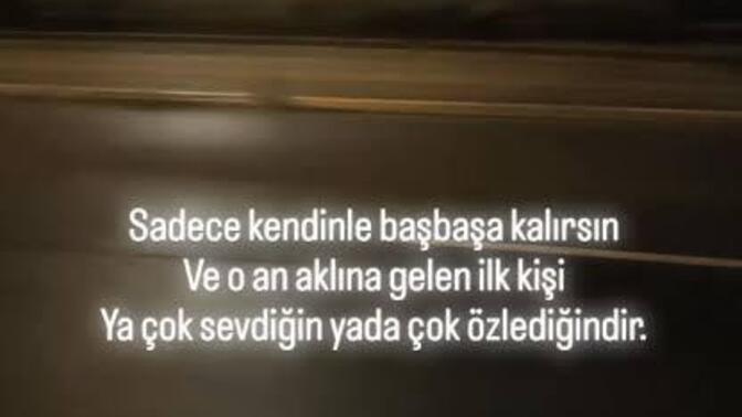 Gecenin bu saatinde kalbinizden çıkıp aklına gelen biri var mı?