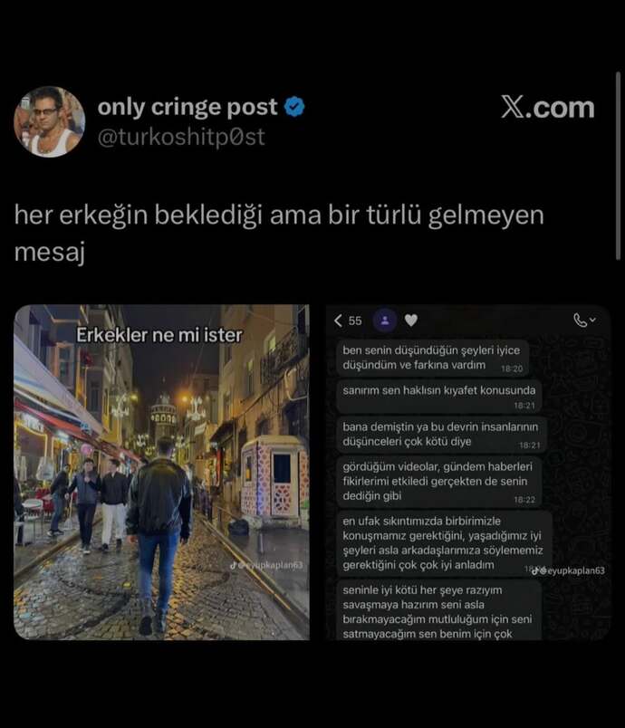 Erkeklerde anlaşılmak istemez mi?