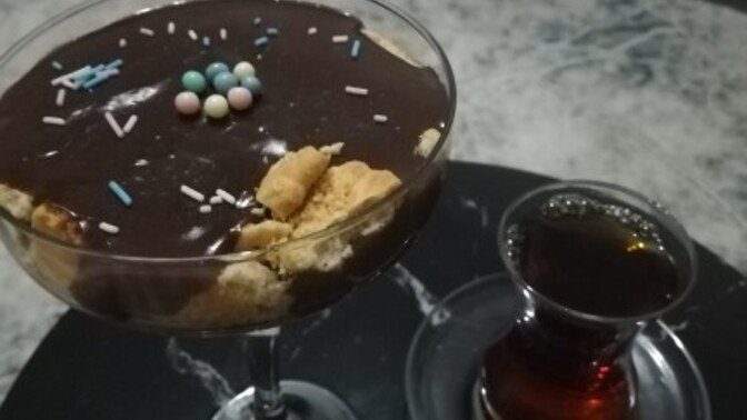 Kendi uydurduğum tatlı nasıl gözüküyor 😋?