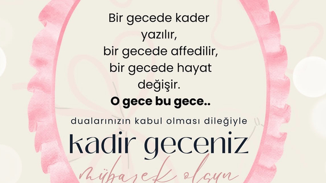Kadir gecesinde ne yaptınız?