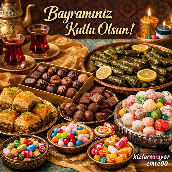 Bayram Şekerleri , çikolataları aldın mı?