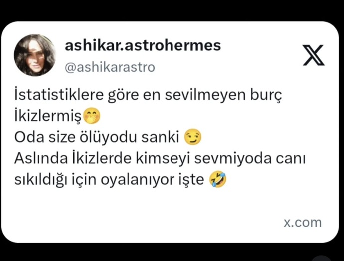 İkizler burcunun sevilmemesinin ardında, gizli bir kıskançlık olabilir mi?