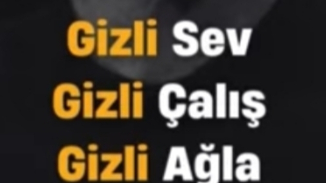 Gizlenmeyi sever misin?
