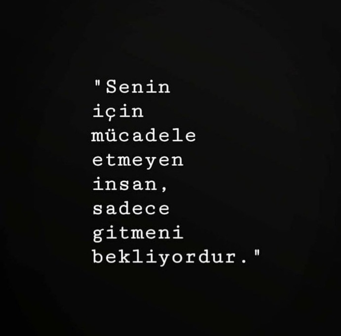 İlişkide mücadele etmeyen biri aslında karşı tarafın gitmesini mi bekliyordur?