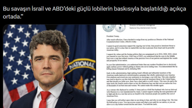 ABD'de bir askerin Iran savaşı yüzünden istifası sizce onurlu bir tepki mi?