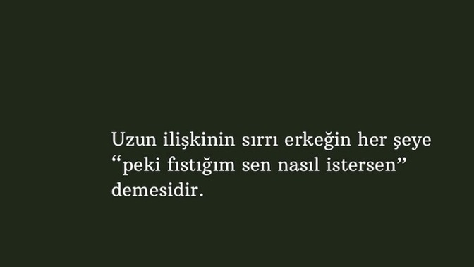 Uzun ve mutlu bir iliskinin sirri sizce nedir, neler olmazsa olmaz?